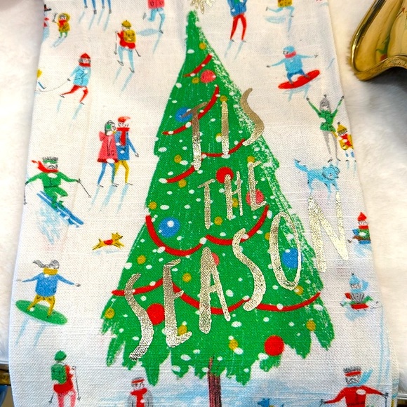 Tis the Season tea towel - Picture 2 of 7